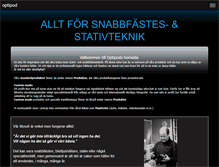 Tablet Screenshot of optipod.se